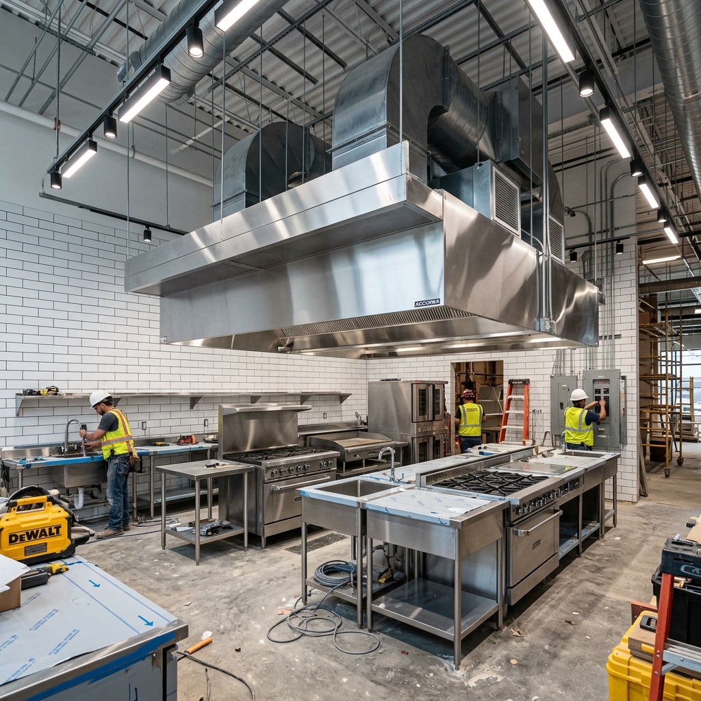 Cocina Industrial - Montaje Principal