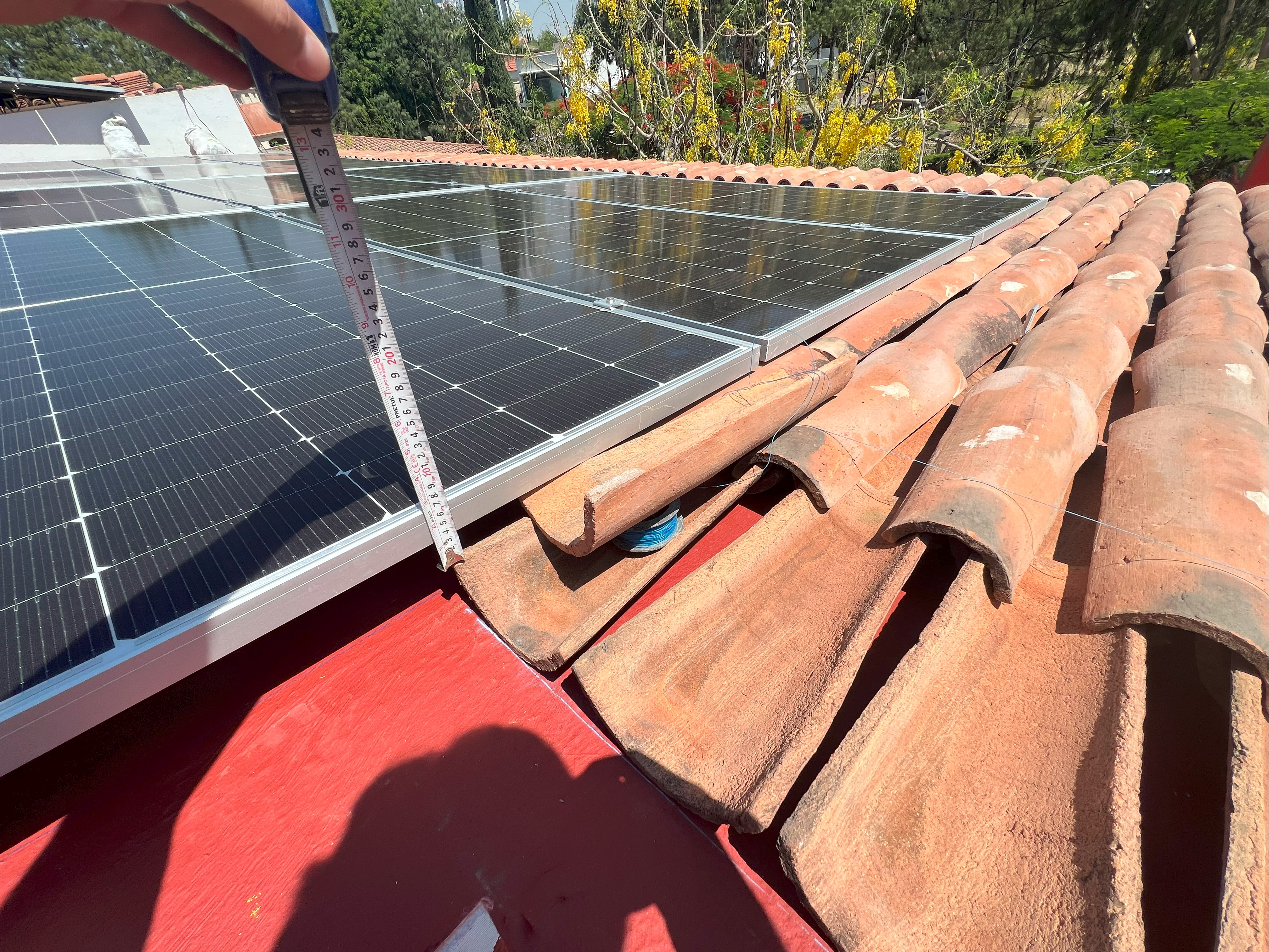 Instalación Zapopan - Techo Terminado con Tejas Nuevas